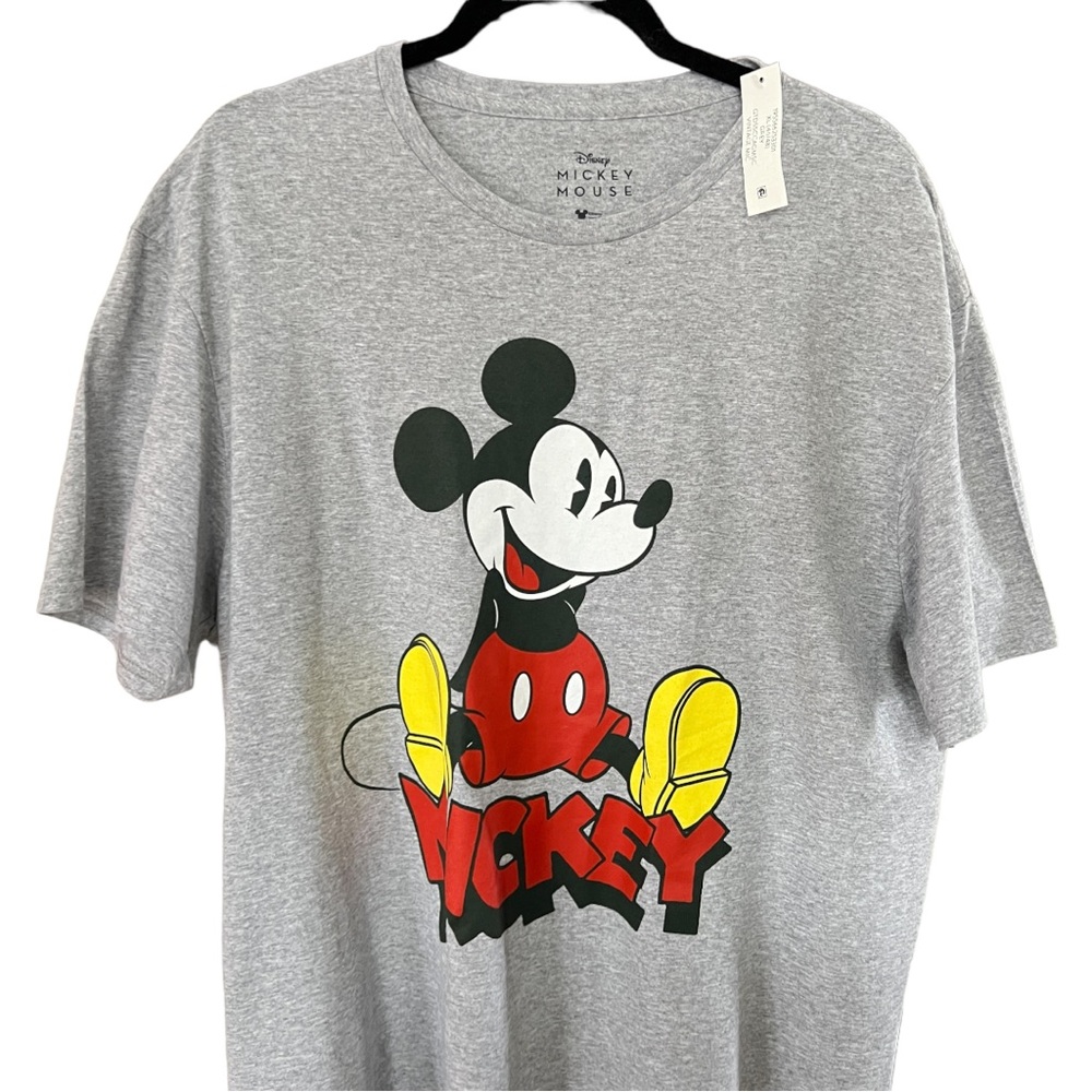 Disney Men’s Mickey Mouse Short Sleeve T Shirt NWT Sz XL
